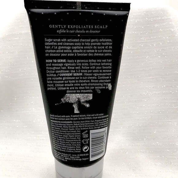 Drybar On The Rocks Charcoal Scalp Scrub, 50 mL / 1.7 FL OZ. - Picture 14 of 14